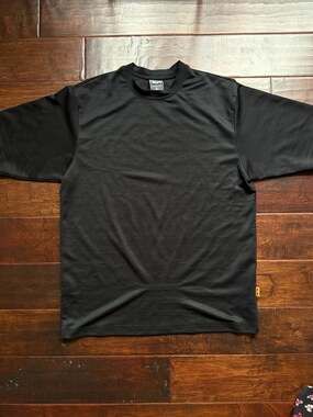 Vintage Oakley Software Black Performance Mesh T-Shirt Size L